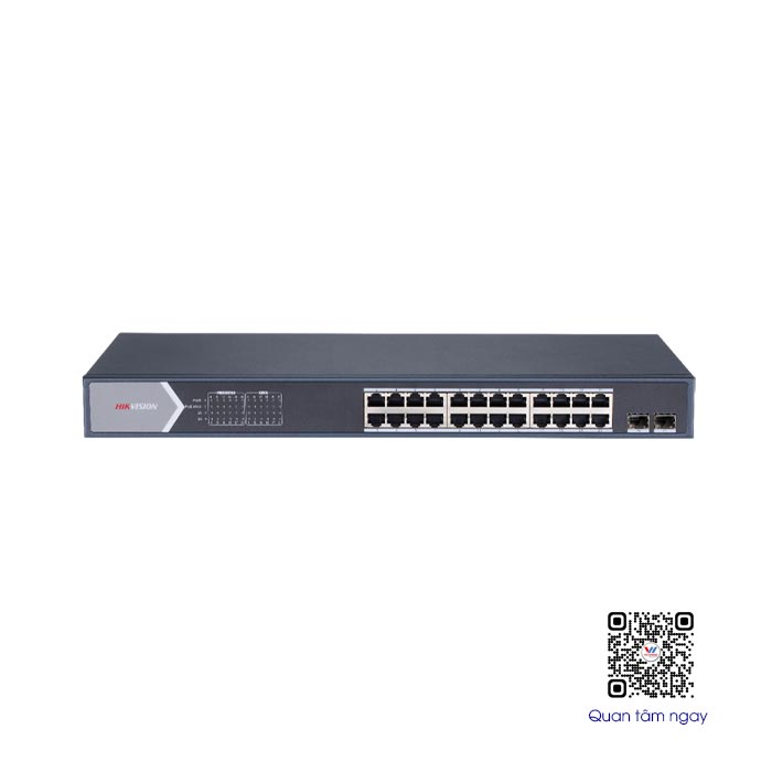 Switch PoE GIGABIT 24 cổng HIKVISION DS-3E0526P-E/M