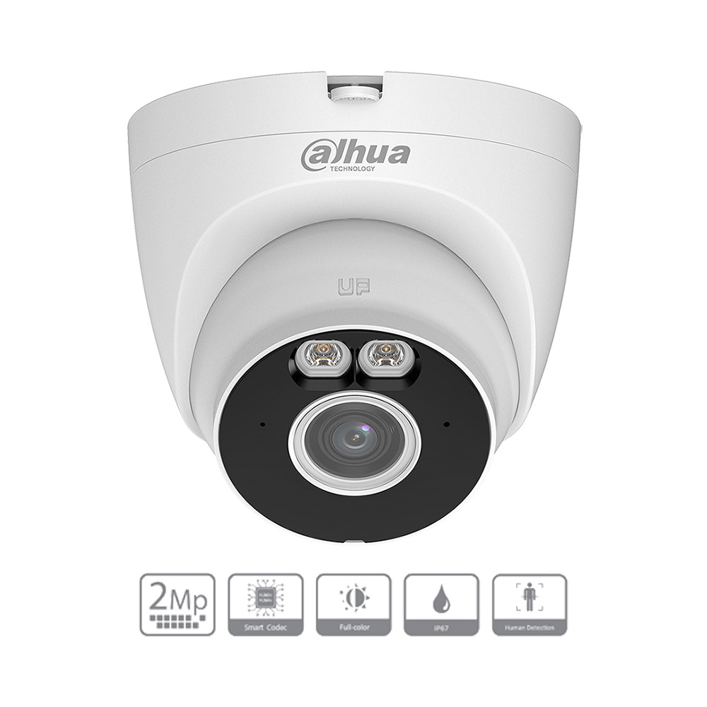 Camera WIFI Full color Dome Turret A1 2MP DAHUA DH-T2A-LED