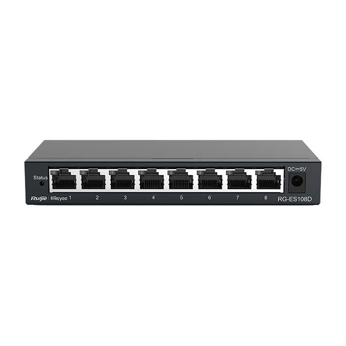 Switch 8 cổng 10/100 BASE-T RUIJIE RG-ES108D