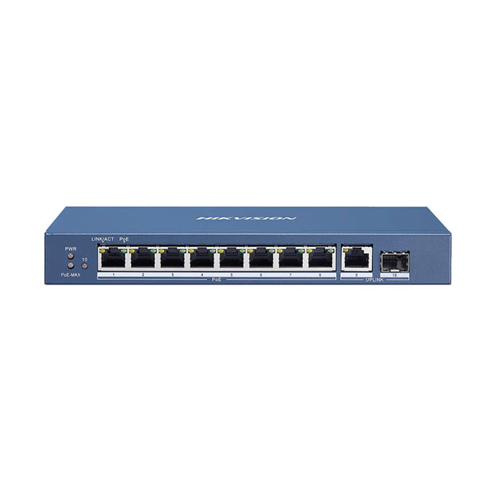 Switch POE GIGABIT 8 cổng Hikvision DS-3E0510P-E